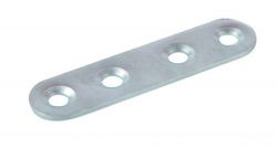   Csatlakoz lemez 60x15mm cink fehr (100226)