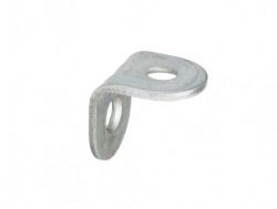   Sarokvas 15x15mm megerstett, cink fehr (92150)